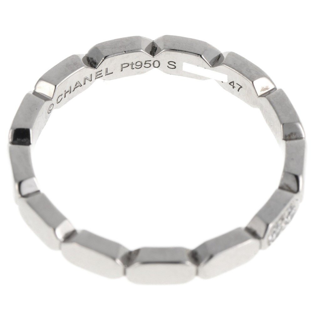 CHANEL Silver Diamond Ring - Picture 4 of 4